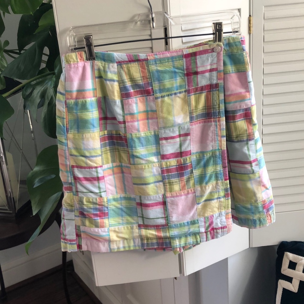 Vintage Madras Skort